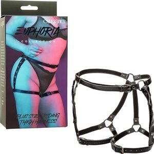 Calexotics Euphoria Plus Size Riding Thigh Harness NWT
